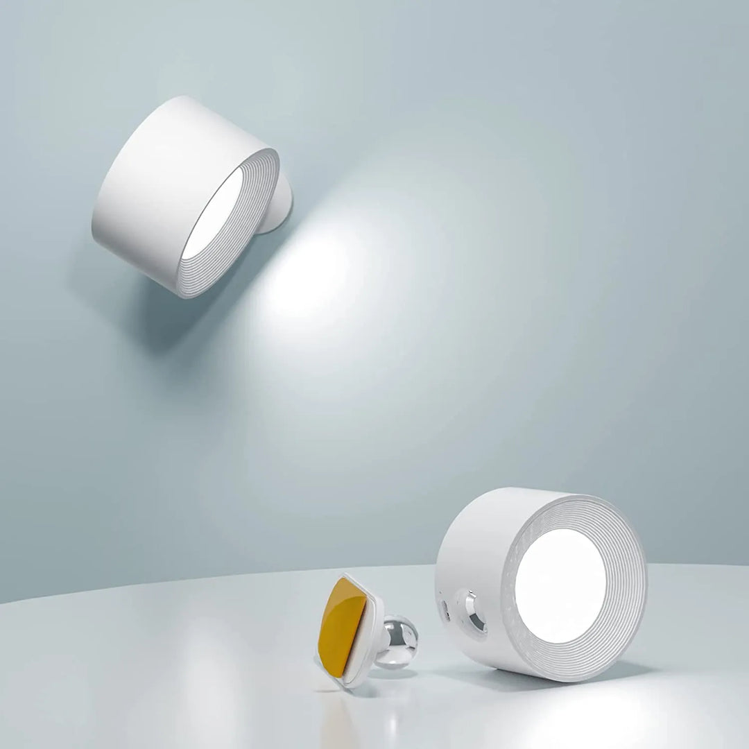 Wireless Wall Lamp - FlexiGlow-White-Touch Control-State of Style