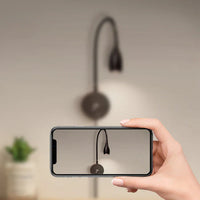 Wireless Wall Lamp for an Enchanting Atmosphere - LumaWave-Black 220V White Light-State of Style