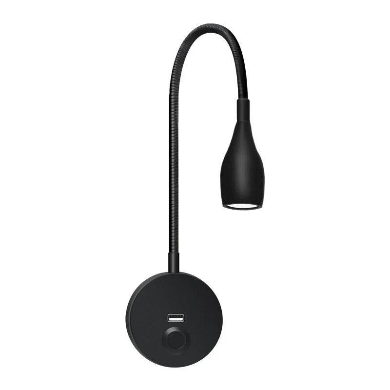 Wireless Wall Lamp for an Enchanting Atmosphere - LumaWave-Black 220V White Light-State of Style