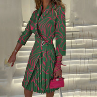 Trendy women's blazer dress – Aurelia in autumn style