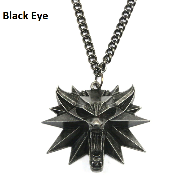 WOLF HUNT LOCKET NECKLACE-Black Eye-State of Style