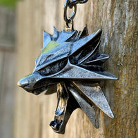 WOLF HUNT LOCKET NECKLACE-Red Eyes-State of Style