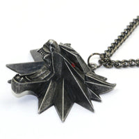 WOLF HUNT LOCKET NECKLACE-Red Eyes-State of Style