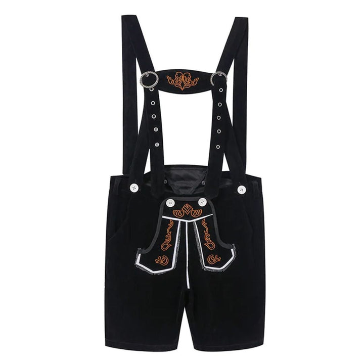 Women's Bavarian Lederhosen Antonette – Classic Oktoberfest Attire-Black-S-State of Style