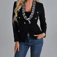 Women's Blazer Jacket | Elegant and Comfortable-S-State of Style