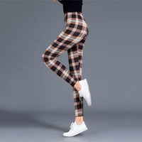 Women’s Capri Pants | Stylish, Lightweight & Comfortable-Coffee Flannel-S-State of Style