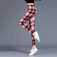 Women’s Capri Pants | Stylish, Lightweight & Comfortable-Rose Red Flannel-S-State of Style