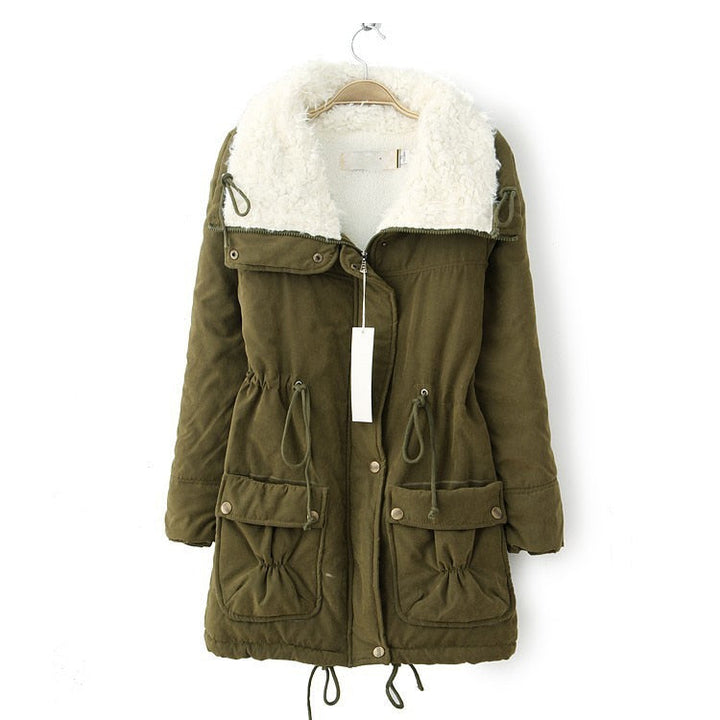 Women's Casual Denim Jacket | Stylish & Comfortable-Army Green-M-State of Style