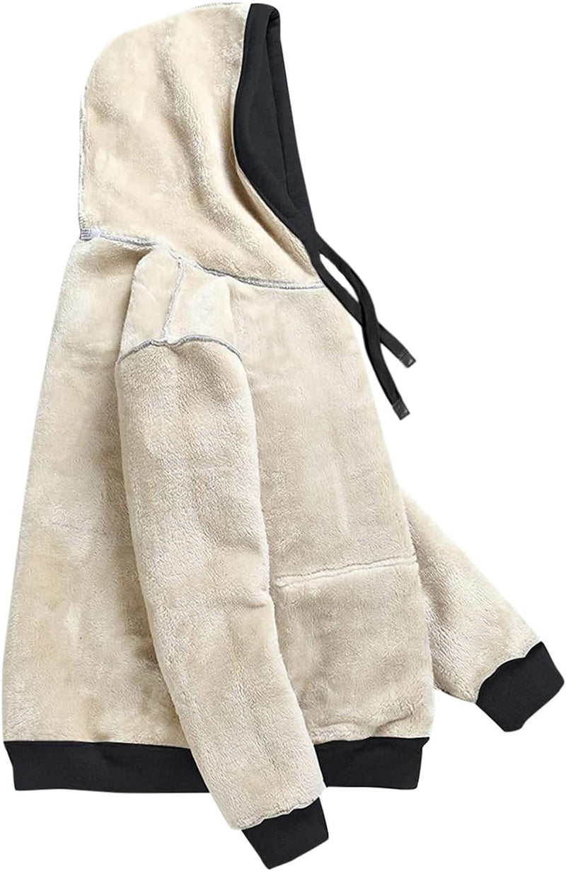 Women's Casual Fleece-Lined Hoodie – Lilly-Black-S-State of Style