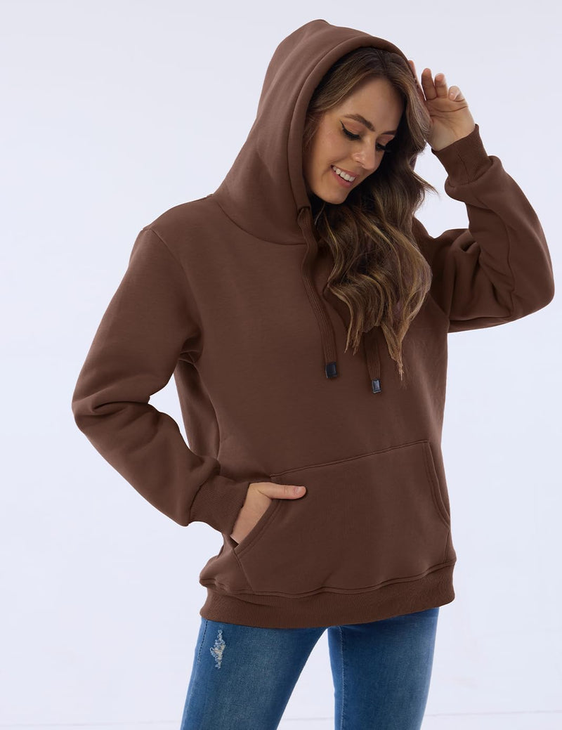 Women's Casual Fleece-Lined Hoodie – Lilly-Black-S-State of Style