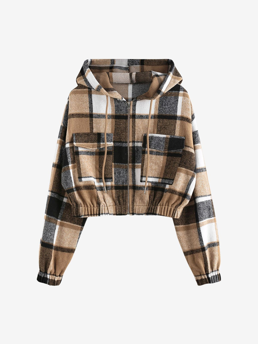 Women's Cropped Jacket | Chic and Versatile-Coffee-S-State of Style
