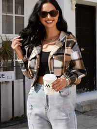 Women's Cropped Jacket | Chic and Versatile-Multicolored-S-State of Style