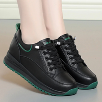 Women's Fireproof & Waterproof Leather Shoes - TerraShield-Black-4-State of Style