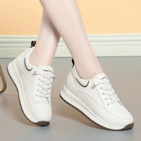 Women's Fireproof & Waterproof Leather Shoes - TerraShield-Light Brown-4-State of Style