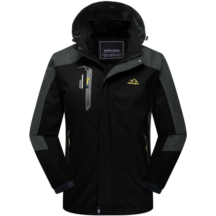 Women's Hiking Outdoor Jacket - Nadia-Black-S-State of Style