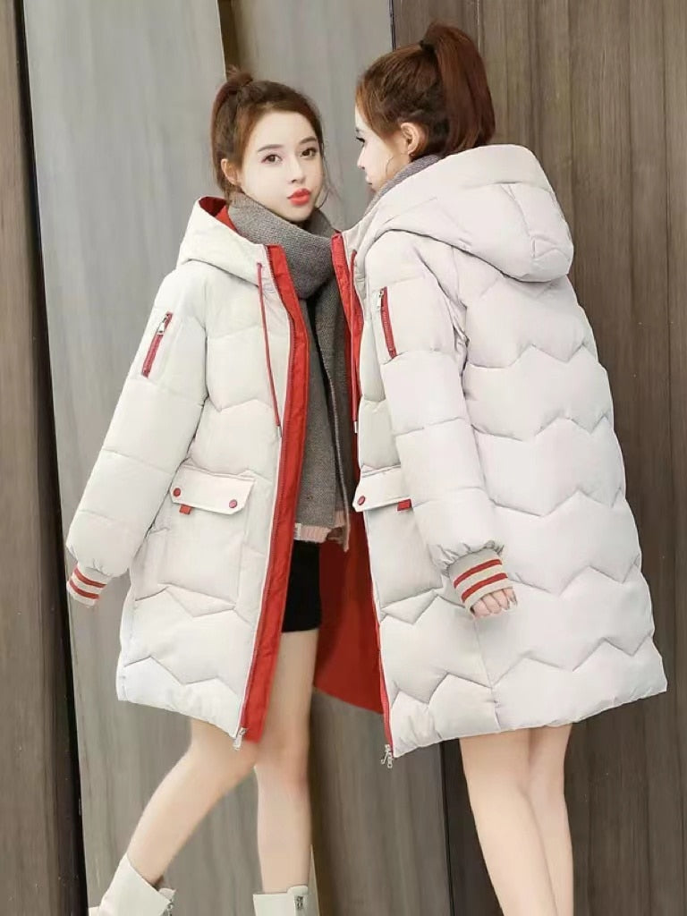 Women's Hooded Jacket | Perfect for All Seasons-Beige-S-State of Style