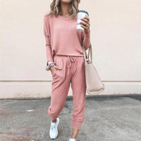 Women’s Jogging Set | Comfortable & Stylish Activewear-Pink-S-State of Style
