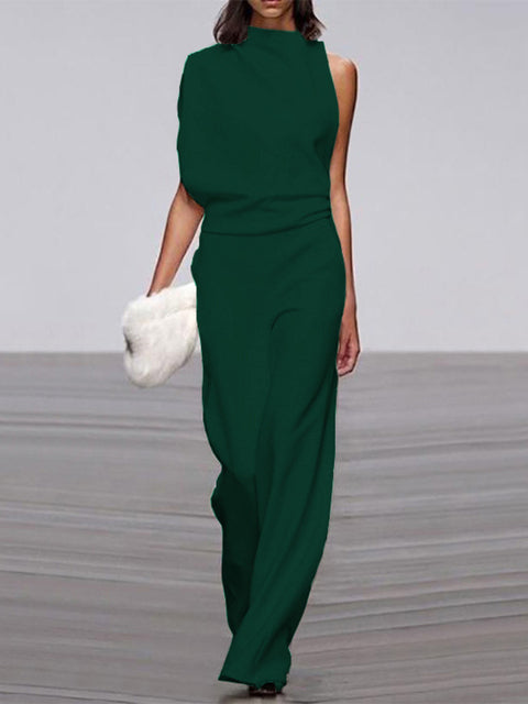 Women's Jumpsuit - Bea-Dark Green-6-State of Style