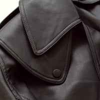 Women's Leather Jacket | Chic and Durable-Beige-S-State of Style
