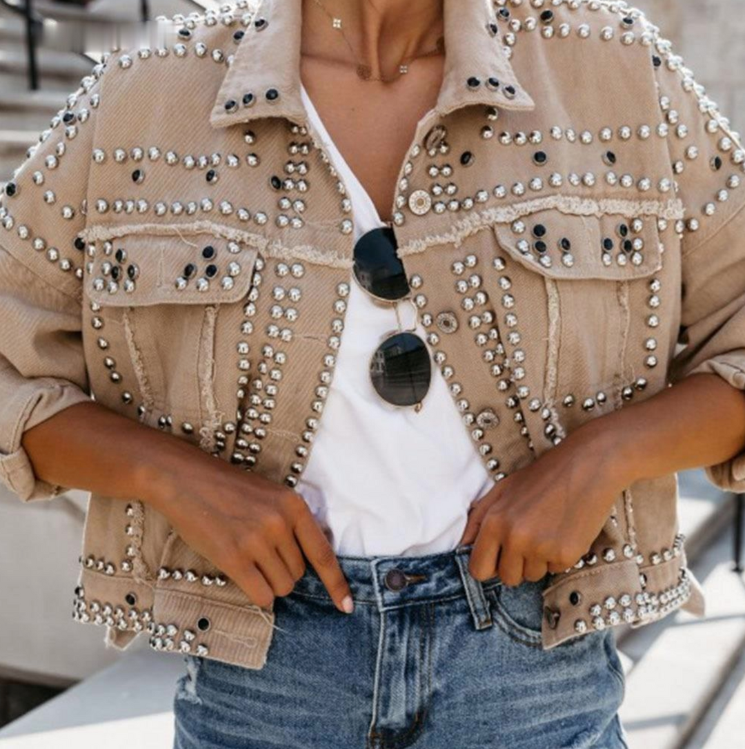 Women's Lightweight Bomber Jacket | Stylish & Comfortable-Beige-XS-State of Style