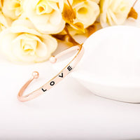 Women's Love Bracelet | Elegant Adjustable Jewellery-Gold-State of Style