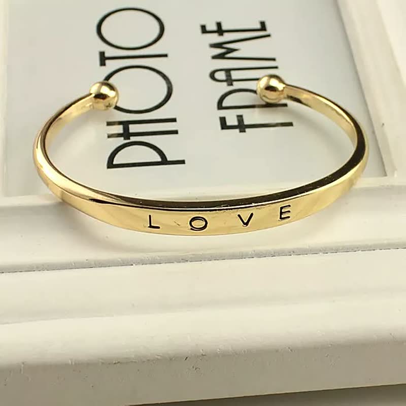 Women's Love Bracelet | Elegant Adjustable Jewellery-Gold-State of Style