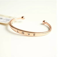 Women's Love Bracelet | Elegant Adjustable Jewellery-Gold-State of Style