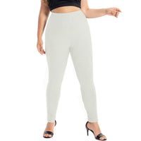Women's Oversized Modal Cotton Pants-White-2XL-State of Style