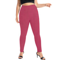 Women's Oversized Modal Cotton Pants-Wine Red-2XL-State of Style