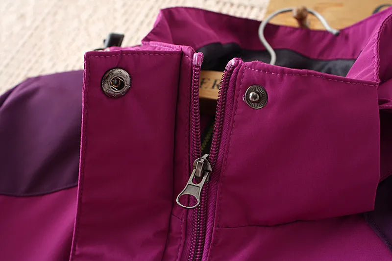 Women's Oversized Windproof Jacket | Casual & Stylish-Dark Purple-4XL-State of Style