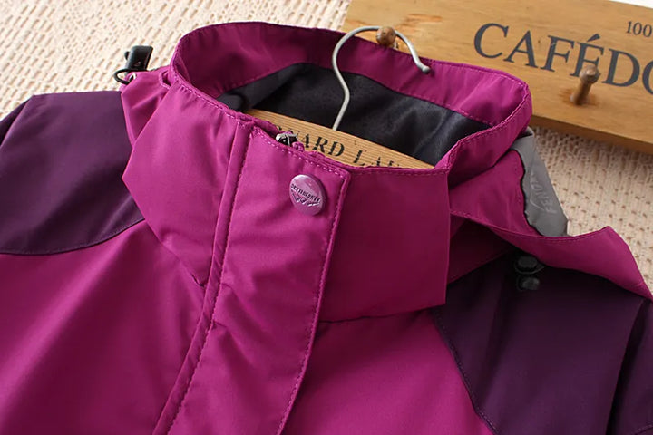 Women's Oversized Windproof Jacket | Casual & Stylish-Dark Purple-4XL-State of Style