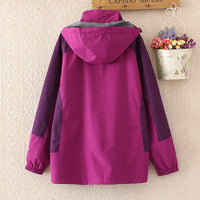 Women's Oversized Windproof Jacket | Casual & Stylish-Dark Purple-4XL-State of Style