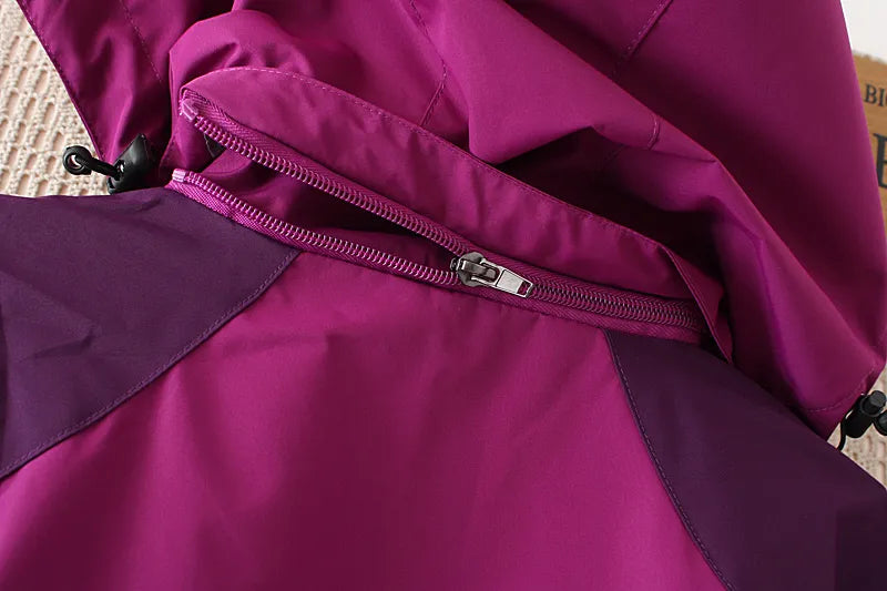 Women's Oversized Windproof Jacket | Casual & Stylish-Dark Purple-4XL-State of Style