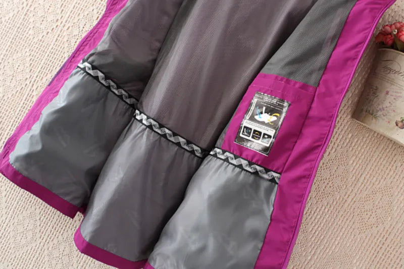 Women's Oversized Windproof Jacket | Casual & Stylish-Dark Purple-4XL-State of Style