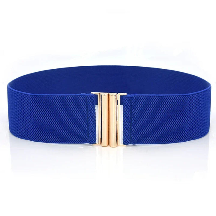 Women's Slim Stretch Cincher – Stylish 6cm Elastic Corset Belt-Royal Blue-State of Style