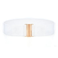 Women's Slim Stretch Cincher – Stylish 6cm Elastic Corset Belt-White-State of Style