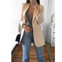 Women's Stylish Denim Jacket | Casual & Comfortable-Khaki-S-State of Style