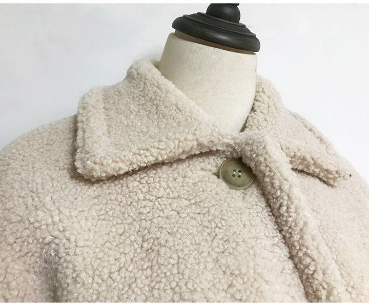 Women's Teddy Jacket | Cosy and Chic-Beige-M-State of Style