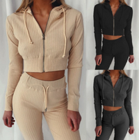 Women's Tracksuit – Comfortable & Stylish Activewear-Black-S-State of Style