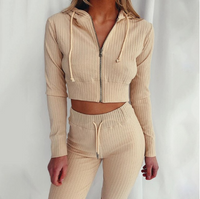 Women's Tracksuit – Comfortable & Stylish Activewear-Brown-S-State of Style