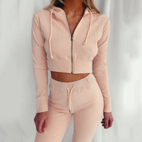 Women's Tracksuit – Comfortable & Stylish Activewear-Peach-S-State of Style