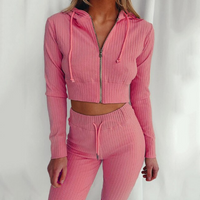 Women's Tracksuit – Comfortable & Stylish Activewear-Pink-S-State of Style