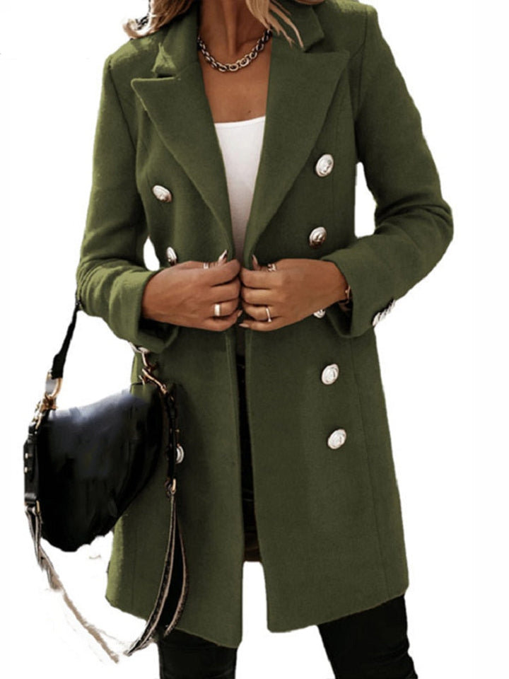 Women's Trench Coat | Elegant and Versatile-Casual Green-S-State of Style