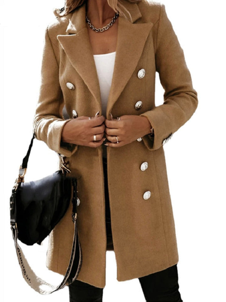 Women's Trench Coat | Elegant and Versatile-Khaki-S-State of Style