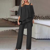 Women's Two-Piece Set - Lily-Black-S-State of Style