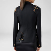 Women's V-Neck Jacket | Elegant and Comfortable-S-State of Style