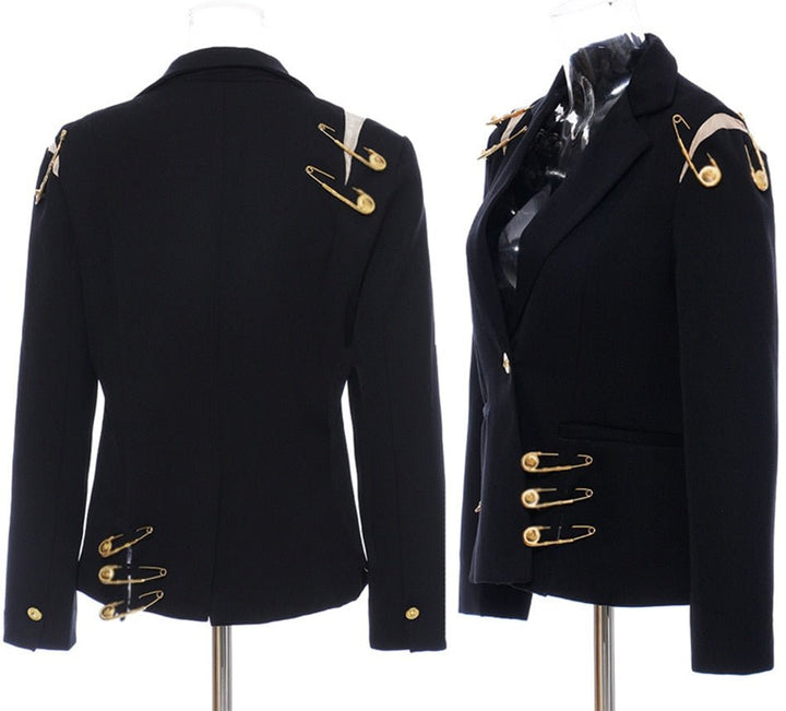 Women's V-Neck Jacket | Elegant and Comfortable-S-State of Style