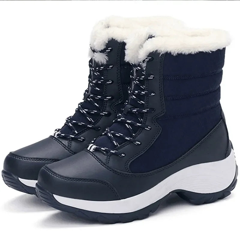 Women's Winter Boots - Talia-Blue-4-State of Style