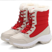 Women's Winter Boots - Talia-Red-4-State of Style
