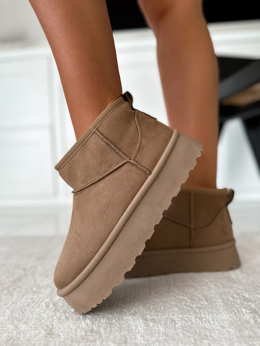 Women's Winter Boots - WinterWalker-Brown-5-State of Style